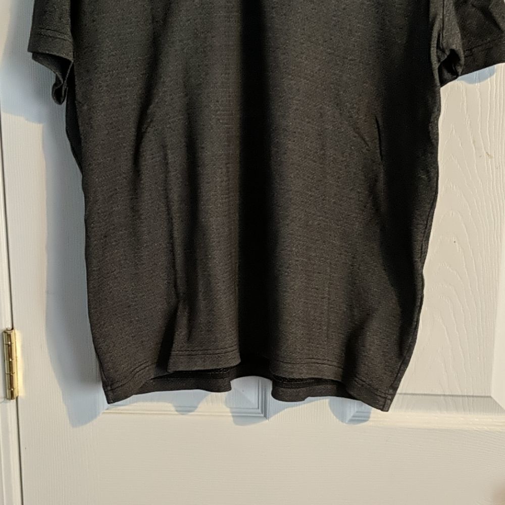 Claiborne charcoal gray dress shirt Sz Xl - Picture 2 of 6